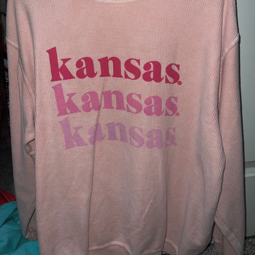 Kansas Ribbed Crewneck - Picture 2 of 3